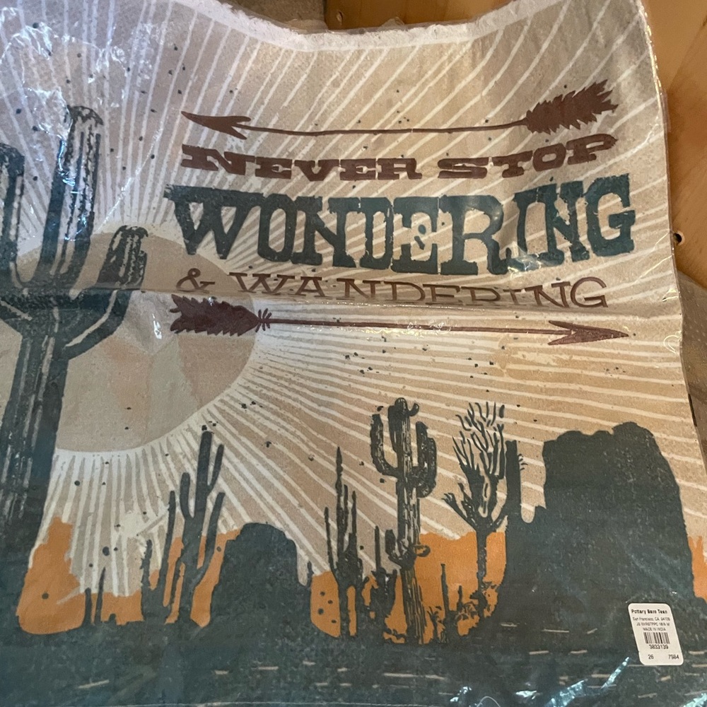 Junk gypsy pillow cover by pottery barn teen. 18”x18”